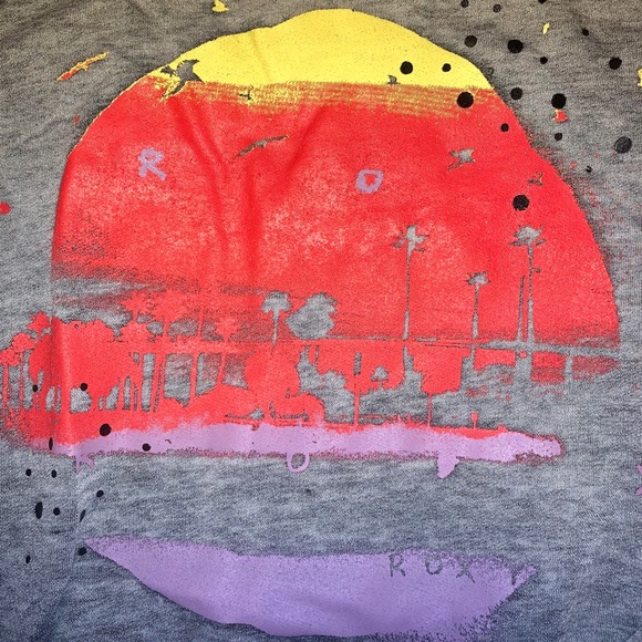 Roxy Burnout Sweatshirt - Picture 5 of 7